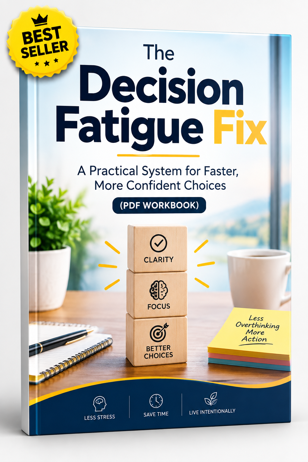 The Decision Fatigue Fix: A Practical System for Faster, More Confident Choices (PDF Workbook)