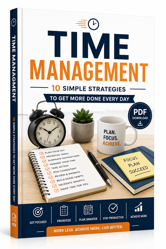 Time Management: 10 Simple Strategies to Get More Done Every Day